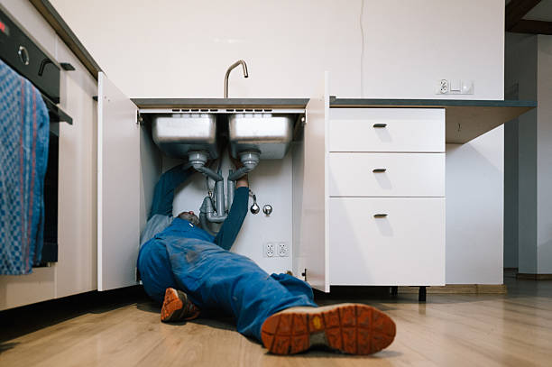 Professional Drain Cleaning technician working in Millstone Township, NJ